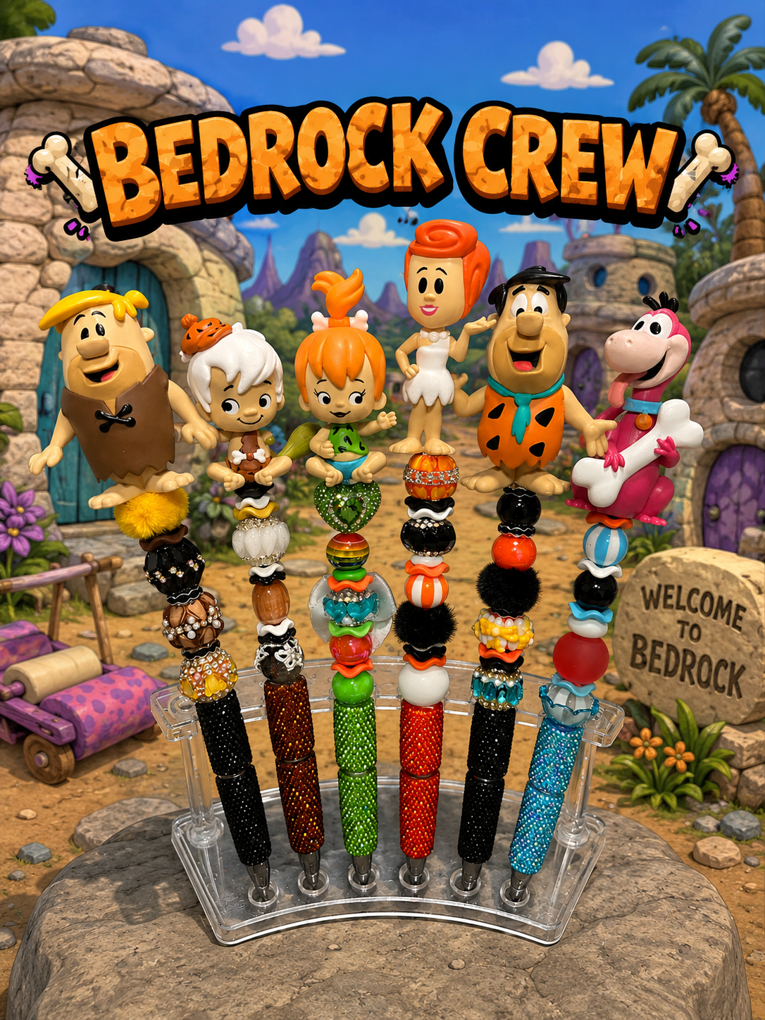 Bedrock Character Pens