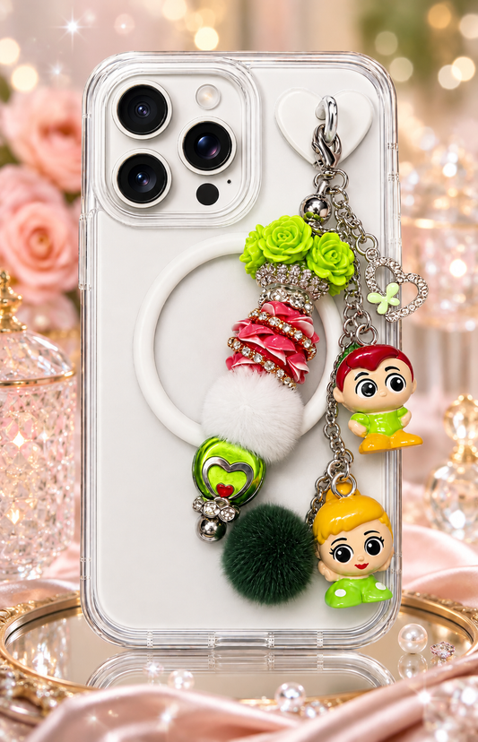Pan/Tinker phone charm