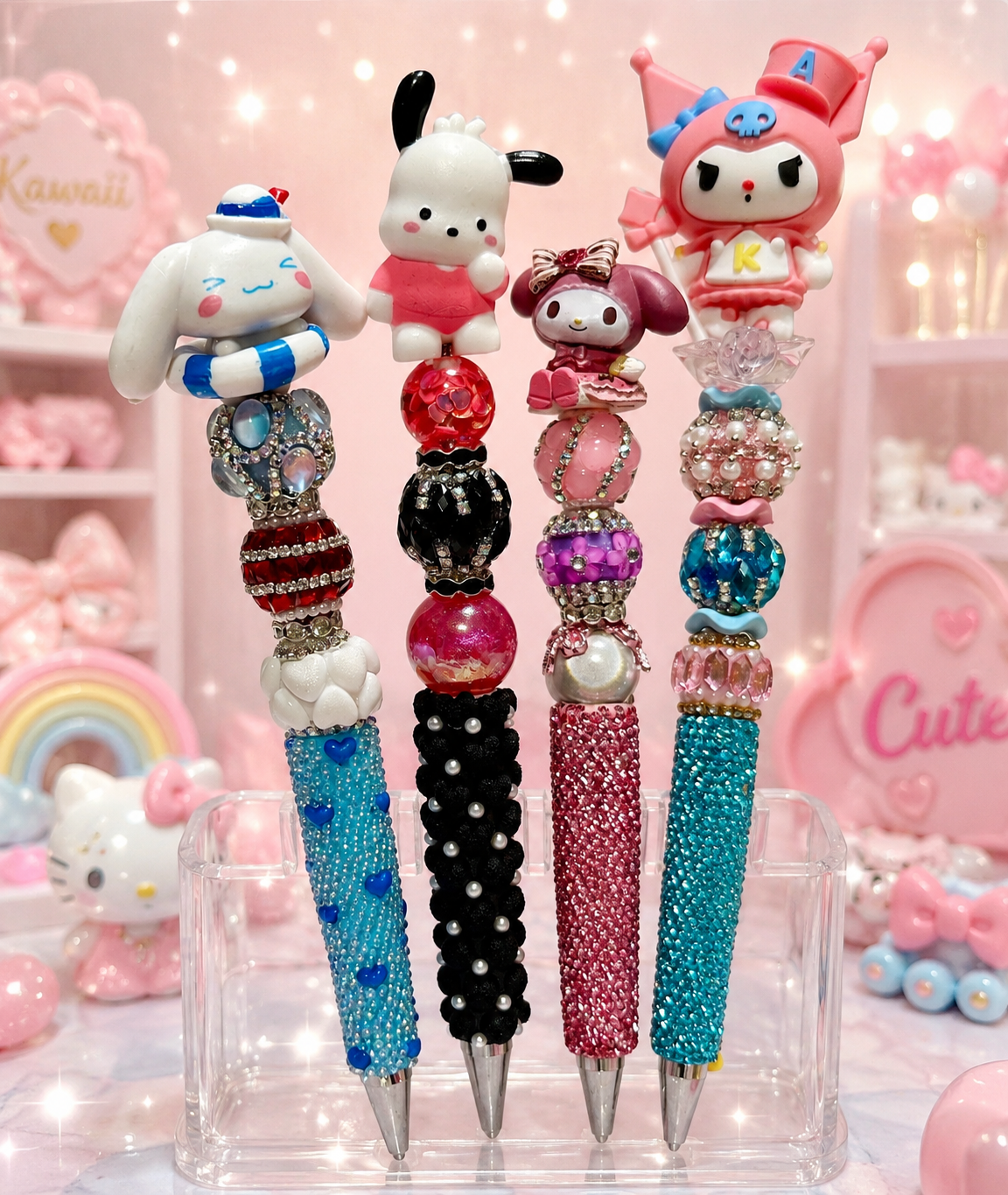 Sanrio Crew Beaded Pens