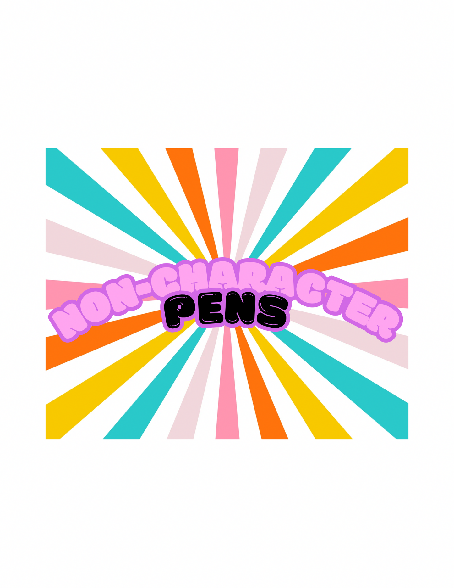 Non-Character Pens