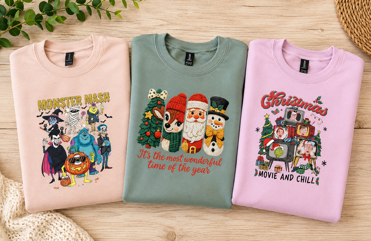 Holiday Cozy Sweatshirts