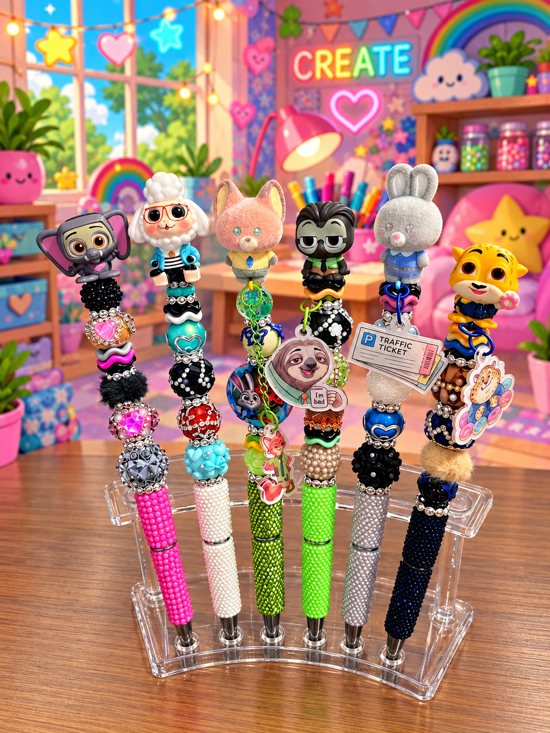 Crew from Zootopia Town