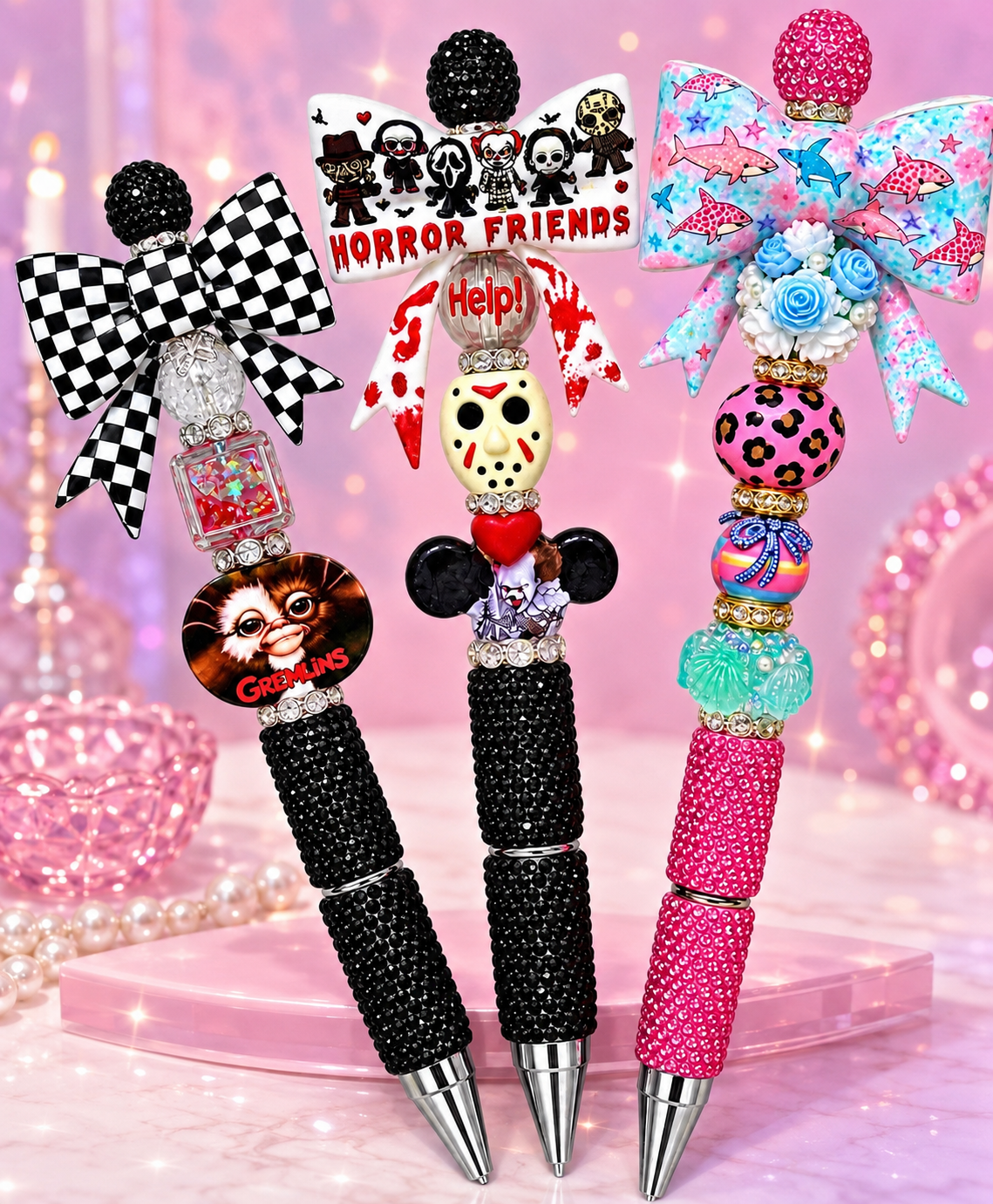 Bow/Horror Pens